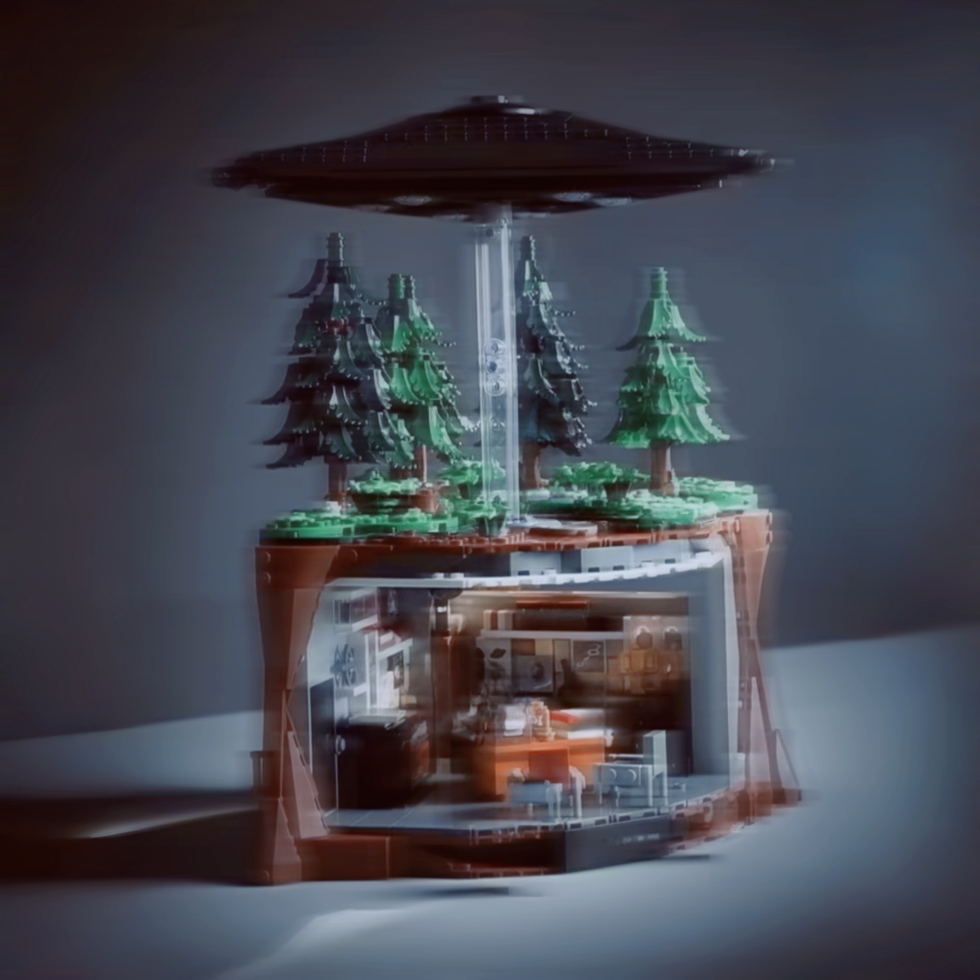 2026 NEW 1478pcs UFO Forest Un - Gold 6138 评论和价格